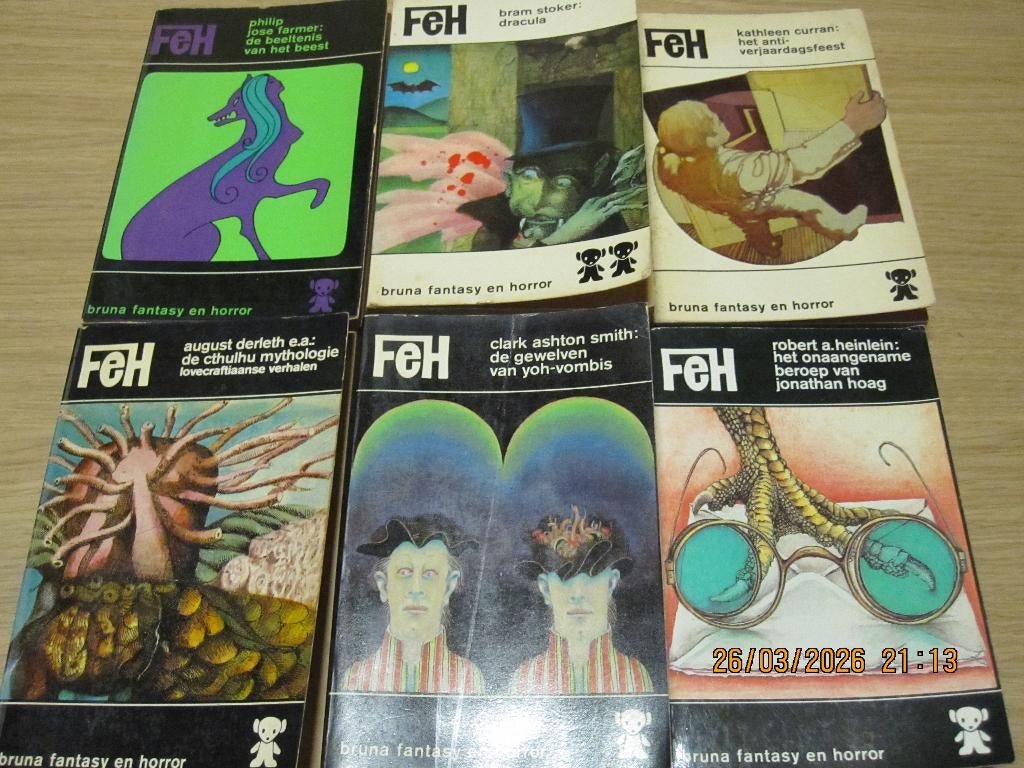 Science Fiction pockets van zwarte beertjes en prisma, Boeken, Ophalen of Verzenden, Gelezen