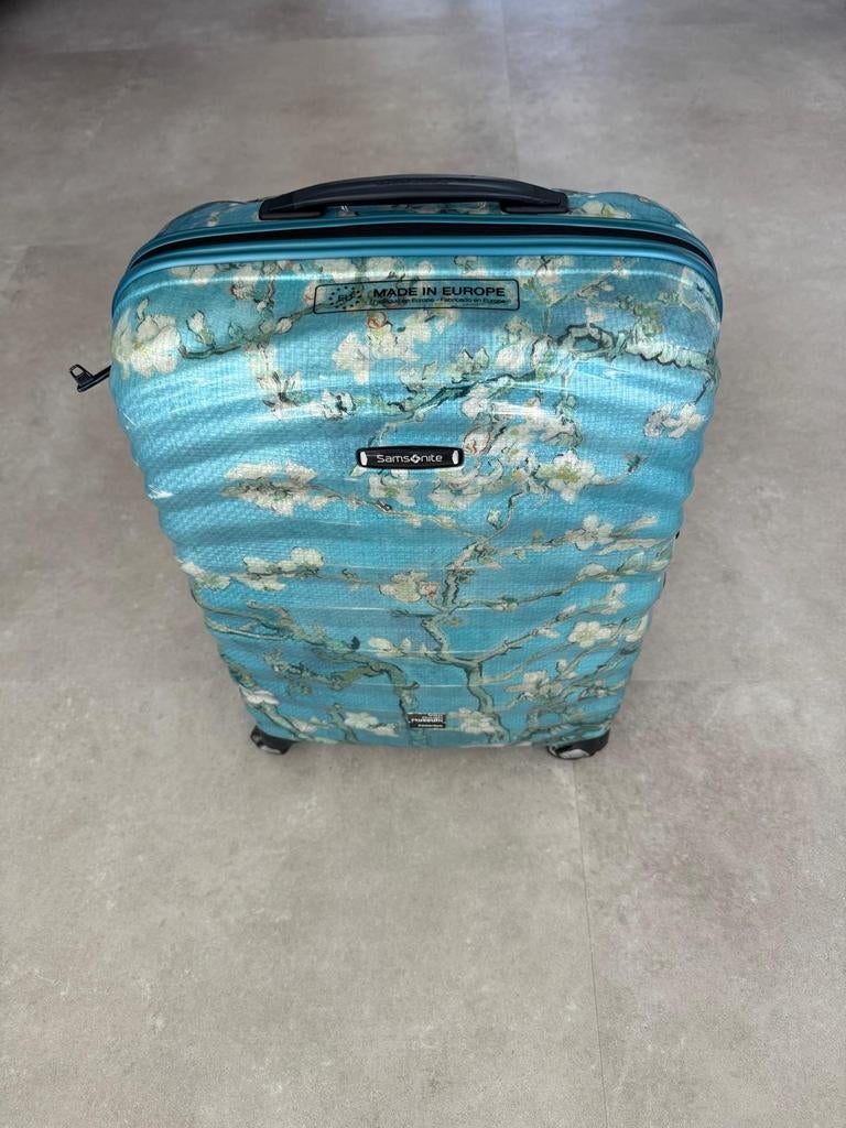 Samsonite Van Gogh Amandelbloesem Koffer - Limited Edition, 40 tot 60 cm, Wieltjes, Gebruikt, 20 tot 30 cm