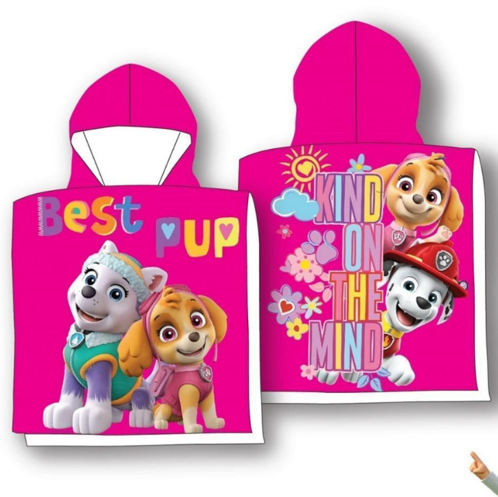 Paw Patrol Badponcho Roze - Sneldrogend - Badcape, Kinderen en Baby's, Kinderkleding | Kinder-zwemkleding, Meisje, One size, Nieuw