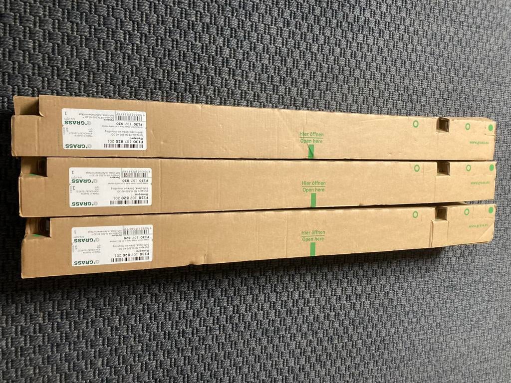 Grass Vionaro ladegeleiders en zijden, Minder dan 50 cm, Nieuw, Ophalen of Verzenden, 3 of 4 laden