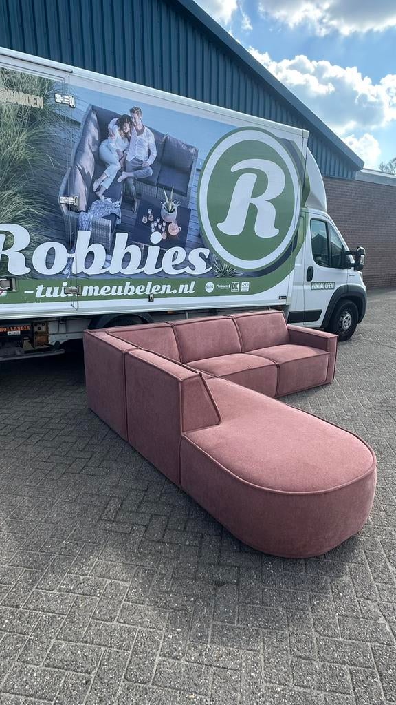 Hoekbank ottomane links, Ophalen, Zo goed als nieuw