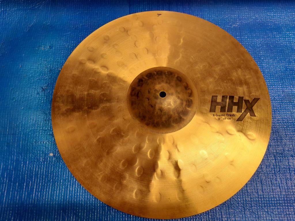 Sabian HHX 18 inch X-Treme Crash bekken cymbal bekkens, Drums of Percussie, Ophalen of Verzenden, Zo goed als nieuw