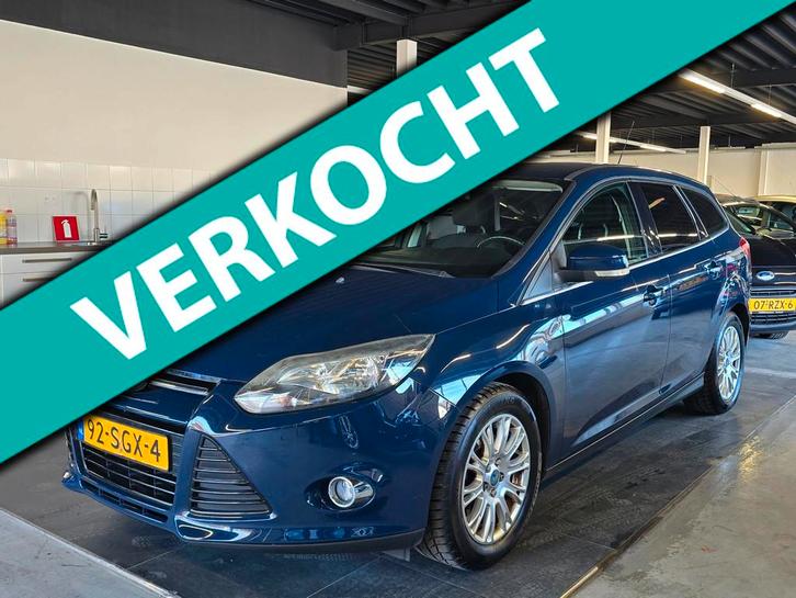 Ford Focus Wagon 1.6 EcoBoost Titanium/AIRCO/CRUISE/, Auto's, Ford, Bedrijf, Te koop, Focus, ABS, Airbags, Airconditioning, Boordcomputer
