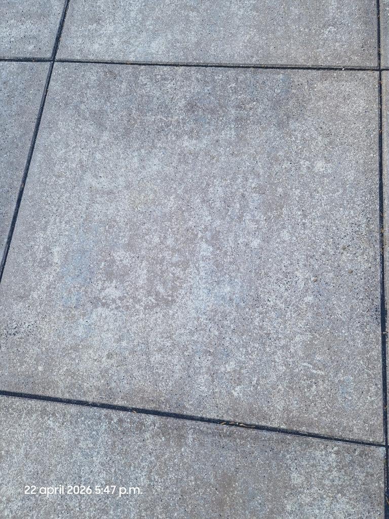 Nieuwe MBI Providence Marron tegels 60x60x4 cm (ca. 12 m2), Tuin en Terras, Ophalen, Nieuw, 10 m² of meer, Beton