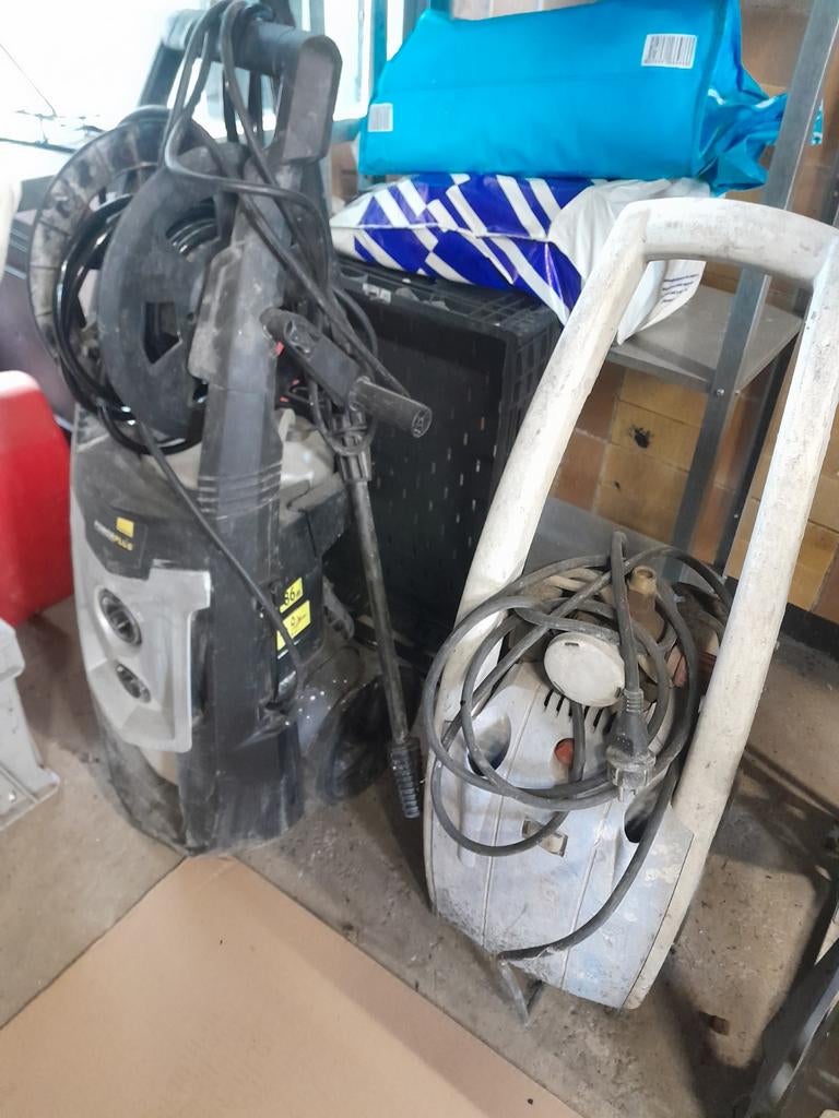 2x hogedrukreiniger met accessoires, Ophalen