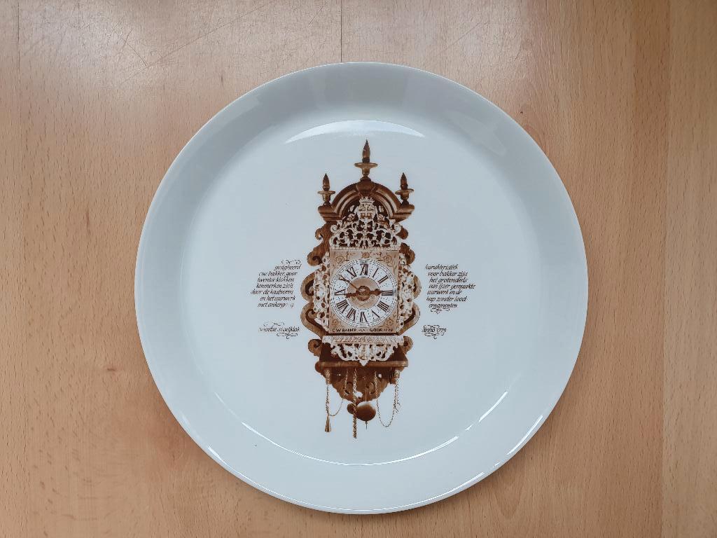 Mitterteich Porzellan Klok-serie, Ophalen of Verzenden, Zo goed als nieuw, Porselein, Bord of Schaal