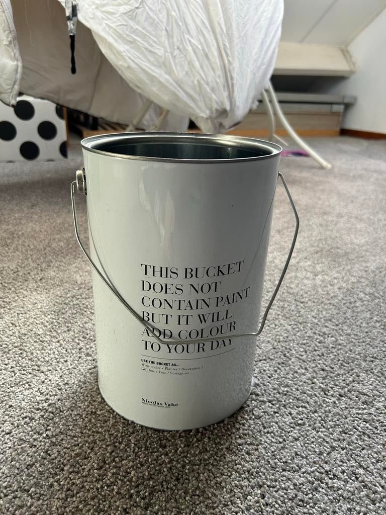 Nicolas Vahé Blik, Huis en Inrichting, Woonaccessoires | Kisten, Gebruikt, Minder dan 50 cm, Metaal, Ophalen