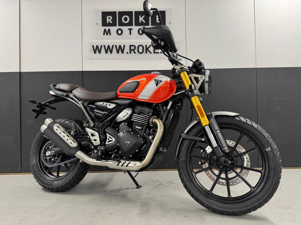 Triumph SCRAMBLER 400 X (bj 2026), Motoren, Motoren | Triumph, 400 cc, Bedrijf, Toermotor