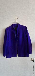 Frans Molenaar paars mantelpak, Ophalen, Paars, Maat 42/44 (L), Zo goed als nieuw