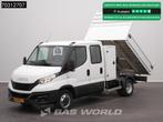 Iveco Daily 35C14 Dubbel Cabine Kipper met Kist Dubbellucht, Auto's, Stof, Gebruikt, Iveco, Bedrijf
