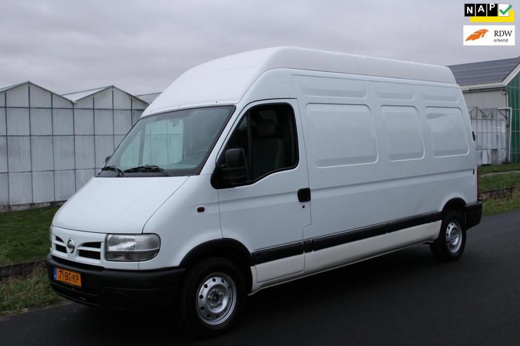 Nissan Interstar 90.35-407H 2.2CDi Lang Hoog, Auto's, Bestelauto's, Voorwielaandrijving, Stof, Gebruikt, 4 cilinders