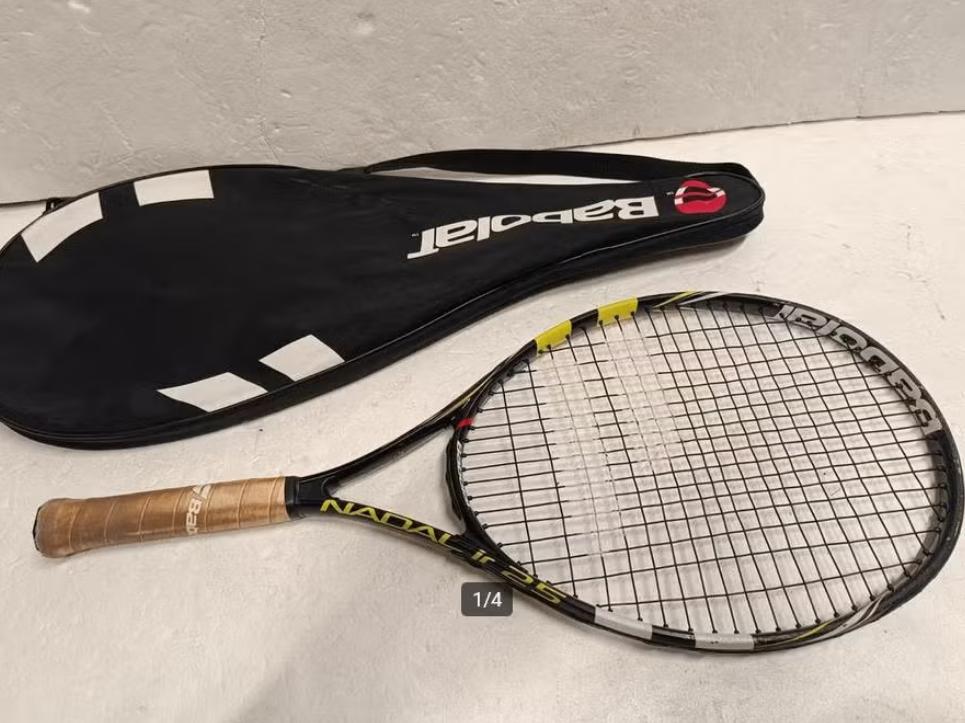 Babolat Nadal je 25 inch tennisracket gripmaat 00, Gebruikt, L00, Ophalen of Verzenden, Racket