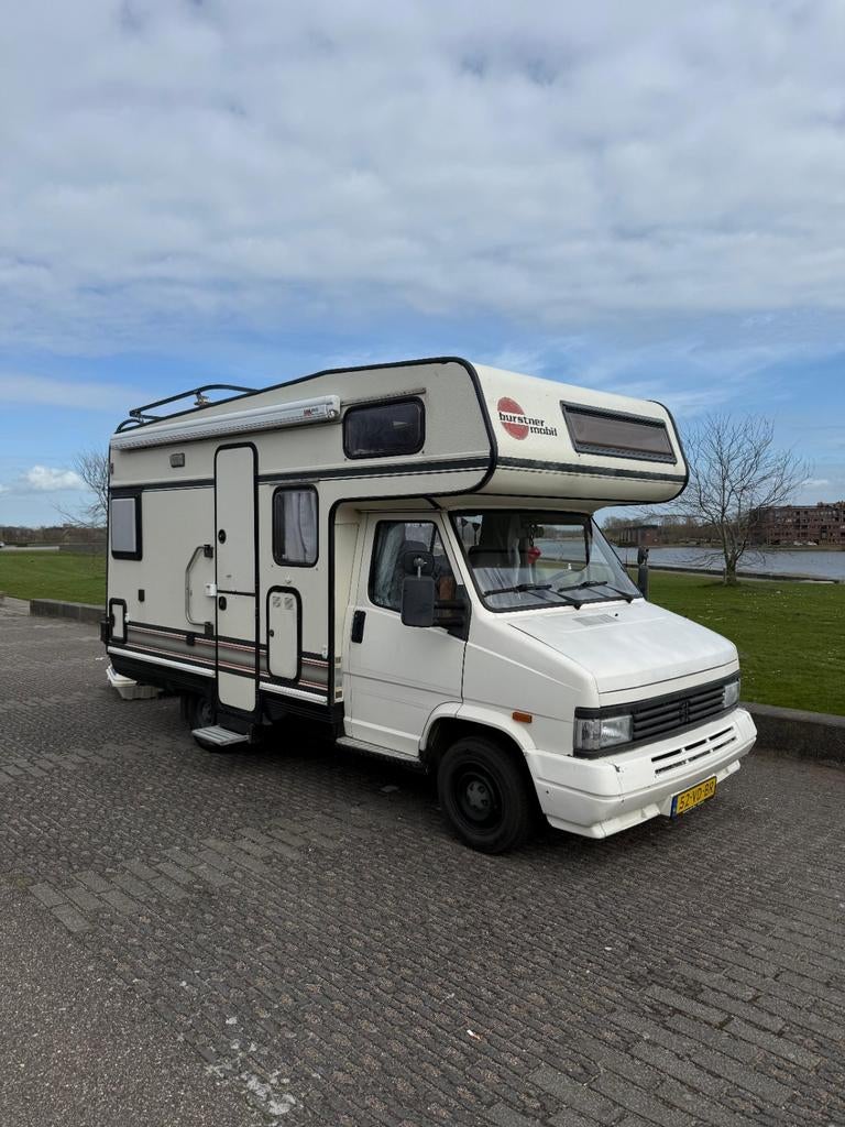 Peugot j5 camper, Buscamper of Camperbus, Ringverwarming, Fietsendrager, Diesel