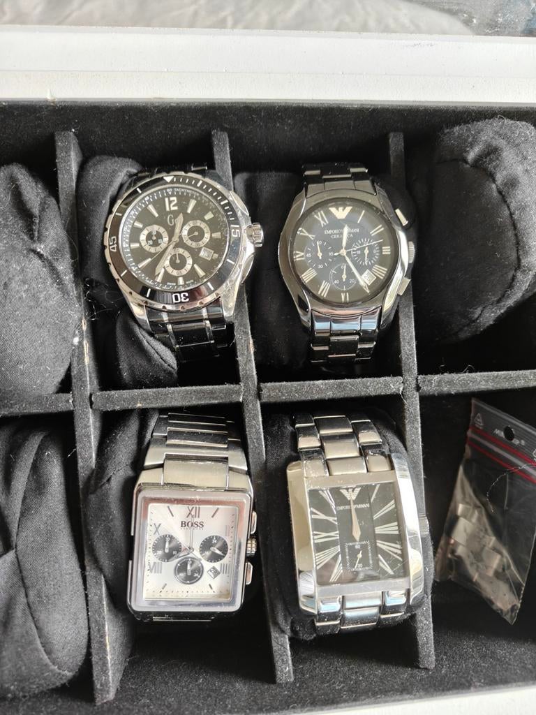 Horloge collectie, Ophalen, Gebruikt, Staal, Overige merken
