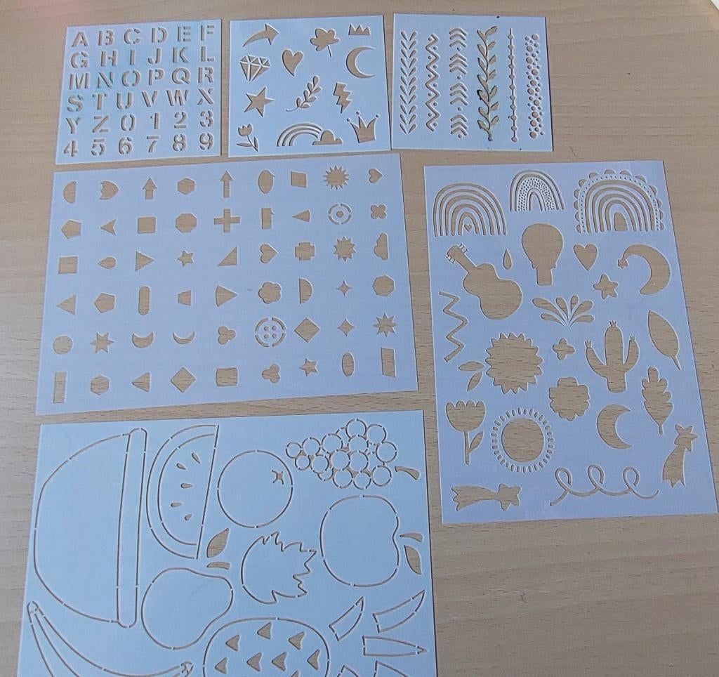 Stencils en stempelinkt, Hobby en Vrije tijd, Stempelen, Ophalen of Verzenden, Zo goed als nieuw, Inkt, Foam of Stempelhouder