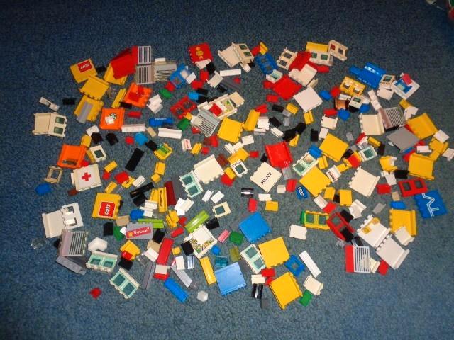 Partij O52=Lego panels, Kinderen en Baby's, Speelgoed | Duplo en Lego, Gebruikt, Lego, Losse stenen, Ophalen of Verzenden