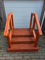 Chalet caravan opstap veranda bordestrap op maat gebouwd, Ophalen of Verzenden, Nieuw, Hout
