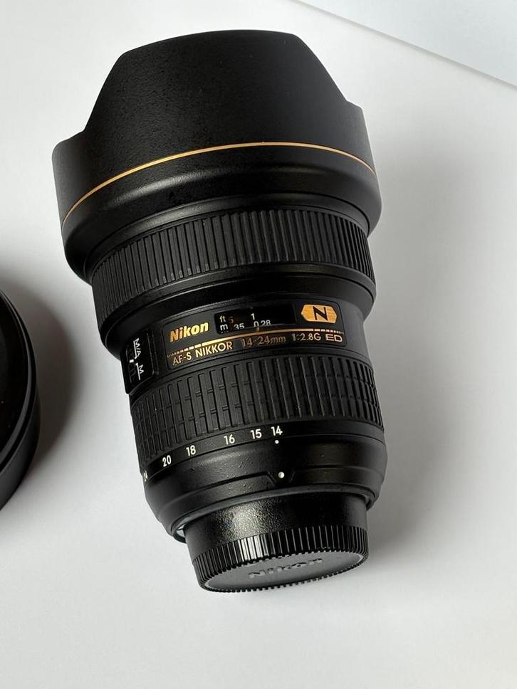 Nikon AF-S NIKKOR 14-24mm f/2.8G ED Groothoeklens, Audio, Tv en Foto, Fotografie | Lenzen en Objectieven, Zo goed als nieuw, Groothoeklens