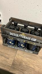 Kratje gin flessen, Ophalen of Verzenden, Zo goed als nieuw, Overige