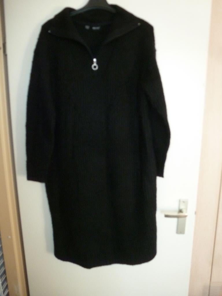 jurk B0DYFLIRT schipperstrui jurk 44 zwart -GRATIS zend, Kleding | Dames, Verzenden, Zwart, Maat 42/44 (L), Nieuw