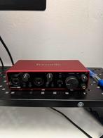Focusrite Scarlett 2i2 3rd Gen Audio Interface, Ophalen of Verzenden, Gebruikt, Minder dan 5 kanalen, Microfooningang