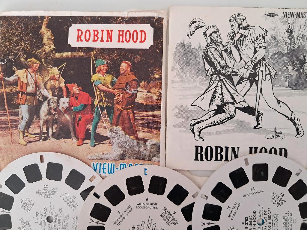 Viewmaster Robin Hood, Verzamelen, Speelgoed, Gebruikt, Ophalen of Verzenden