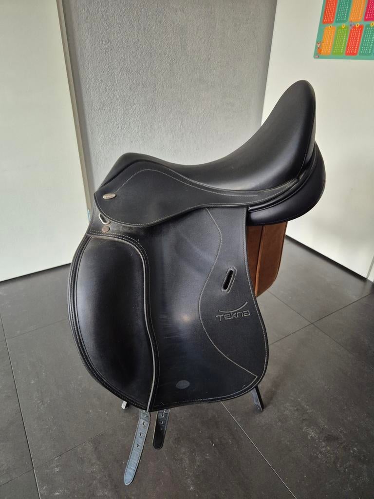 Tekna dressuur zadel 15.5 inch mw, Dieren en Toebehoren, Ophalen of Verzenden