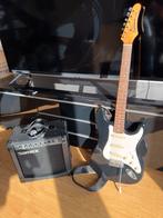 Samick elektrische gitaar, Overige merken, Gebruikt, Met versterker, Ophalen of Verzenden