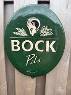 Emaille bord Bock Pils - Vintage reclamebord, Ophalen of Verzenden