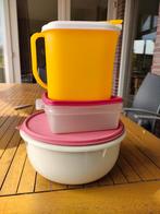Tupperware set: kan, bakje en schaal, Ophalen of Verzenden