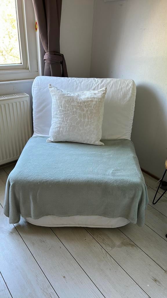 Slaapfauteuil / bank Ikea, Ophalen, Zo goed als nieuw, Tweepersoons, 140 cm