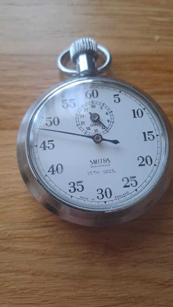 Zakhorloges 5x en een stopwatch, Ophalen, Staal, Overige merken, 1960 of later