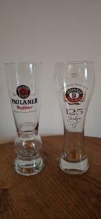 Paulaner (WK 2010) en Erdinger Weissbier glas, Ophalen of Verzenden, Zo goed als nieuw, Bierglas