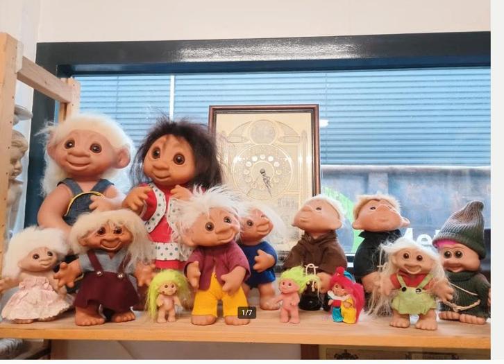 trol Thomas Dam trollen, Verzamelen, Beelden en Beeldjes, Ophalen