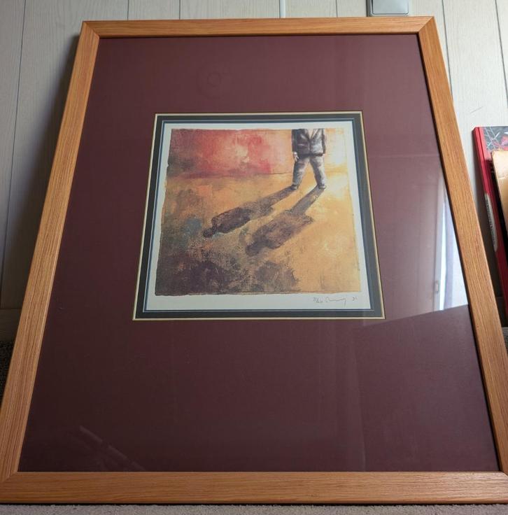 Zeefdruk, gesigneerd en genummerd, Antiek en Kunst, Kunst | Litho's en Zeefdrukken, Ophalen