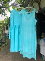 Hot Lava Jurk XL + Slipdress Didi S / Turquoise, Hot Lava / Didi, Blauw, Maat 46/48 (XL) of groter, Ophalen of Verzenden