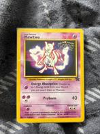 Mewtwo Pokémon kaart, Verzenden, Zo goed als nieuw, Losse kaart, Foil