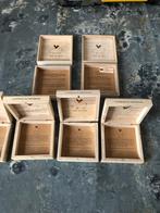 PIG&HEN HOUTEN DOOSJES, Sieraden, Tassen en Uiterlijk, Armbanden, Ophalen of Verzenden, Nieuw, Bruin, Hout