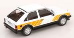 Jsn MCG 1:18 Opel Kadett D SR 1983 wit geel, Hobby en Vrije tijd, Overige merken, MCG, -, Nieuw
