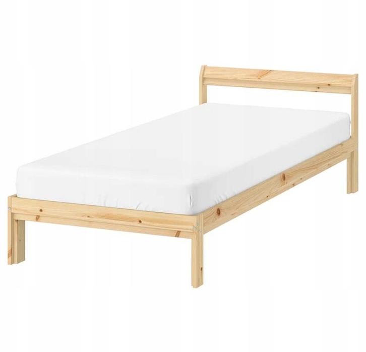 Single bed with mattress and top. 90200, Huis en Inrichting, Slaapkamer | Matrassen en Bedbodems, Zo goed als nieuw, 90 cm, 200 cm