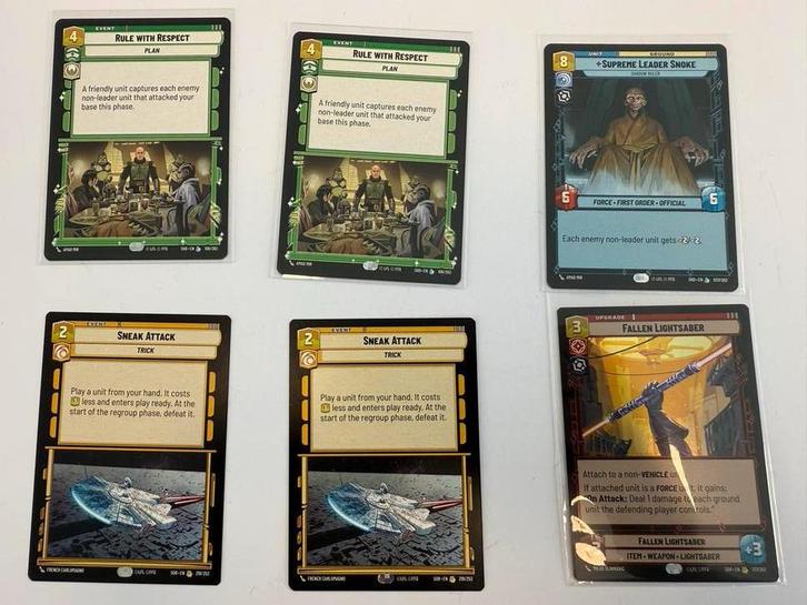 Star Wars Unlimited Kaarten - Diverse hits, Hobby en Vrije tijd, Gezelschapsspellen | Bordspellen, Nieuw, Een of twee spelers