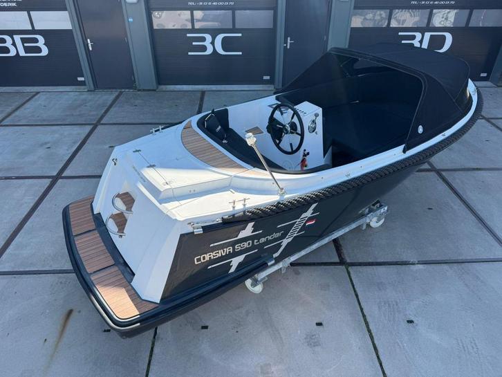 Nette Corsiva 590/595 Tender Sloep Compleet incl. Honda 20PK, Watersport en Boten, Sloepen, Gebruikt, 10 tot 30 pk, 3 tot 6 meter