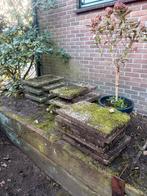 18 Grindtegels - Tuintegels, Tuin en Terras, Tegels en Klinkers, Ophalen, Gebruikt, Minder dan 5 m², Grind