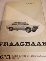 VRAAGBAAK Opel KADETT C óók de luxe SR COUPÉS 1600 motor, Ophalen of Verzenden