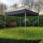 Te huur partytent 3x3 zwart Inclusief zijwanden, Ophalen, Zo goed als nieuw