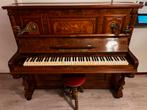 Antieke Ferd. Manthey Piano met Stalen Ophanging, Ophalen, Gebruikt, Bruin, Piano