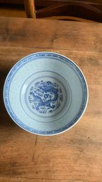 Kom Chinees rijstkorrel servies draak, Antiek en Kunst, Ophalen