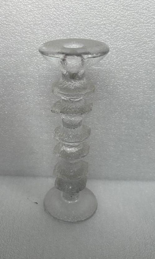 Iittala - Festivo Kaarsen kandelaar - 24cm - TIMO SARPANEVA, Antiek en Kunst, Antiek | Glas en Kristal, Ophalen of Verzenden