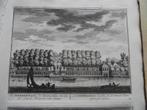 43 Nieuwersluis Sterrenschans Kopergravure 1719, Antiek en Kunst, Kunst | Etsen en Gravures, Ophalen of Verzenden