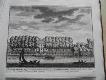 43 Nieuwersluis Sterrenschans Kopergravure 1719 beschikbaar voor biedingen